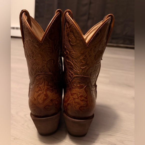 Cavender's Brown Ankle boots women's size 8 NWOT - Picture 3 of 9